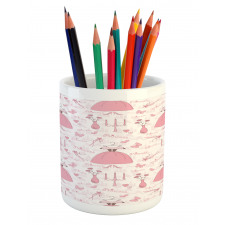 Princess Mystic Candles Pencil Pen Holder