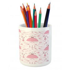 Princess Mystic Candles Pencil Pen Holder