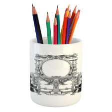 Roman Design Pencil Pen Holder