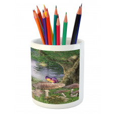 Butterflies Fairytale Pencil Pen Holder