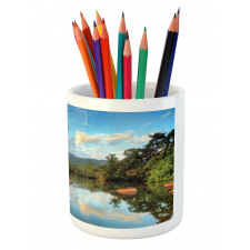 View of Jungle River Pencil Pen Holder