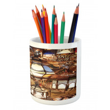 Evening Lantern Pencil Pen Holder