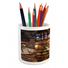 Evening Lantern Pencil Pen Holder