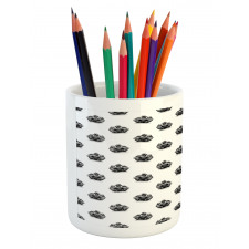 Repetitive Sketchy Pencil Pen Holder