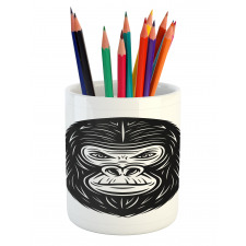 Wild Animal Monotone Style Pencil Pen Holder