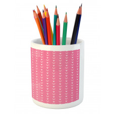 Tender Hearts Pencil Pen Holder