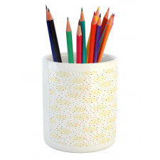 Colorful Random Spots Pencil Pen Holder