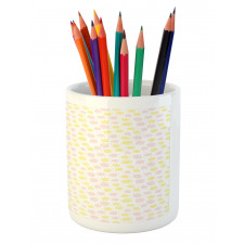 Pastel Tone Blots Pencil Pen Holder