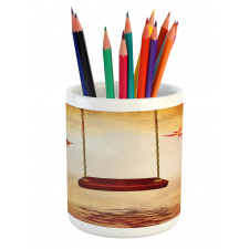 Hummingbird Peace Pencil Pen Holder