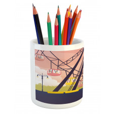 Cartoonish Fun Ride Pencil Pen Holder