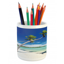 Trees Hanging Above a Lagoon Pencil Pen Holder