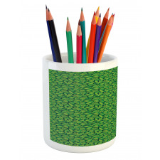 Tropic Hawaii Leaves Pencil Pen Holder