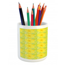 Exotic Summer Tones Pencil Pen Holder