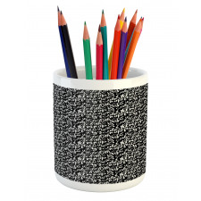 Cursive Custom Lettering Pencil Pen Holder