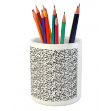 Hand Writing Letters Pencil Pen Holder