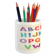 Watercolor Educational Pencil Pen Holder