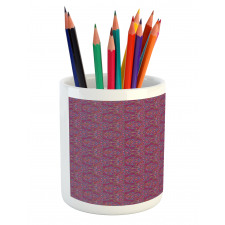 Traditional Paisley Pencil Pen Holder