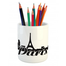 Paris and Cityscape Pencil Pen Holder