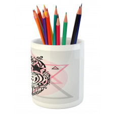 Funny Modern Art Bird Pencil Pen Holder