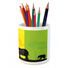 Fauna Elephant Pencil Pen Holder