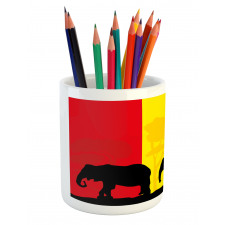 Fauna Elephant Pencil Pen Holder