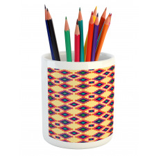 Tile Motifs Pencil Pen Holder