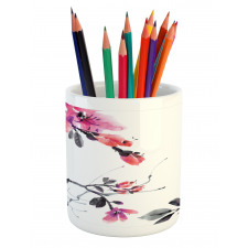 Spring Time Blooms Pencil Pen Holder