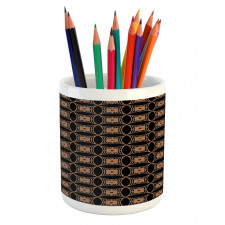 Vintage Culture Pencil Pen Holder