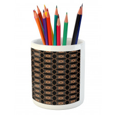 Vintage Culture Pencil Pen Holder