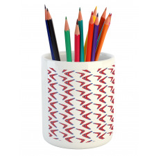 Boomerang Motif Pencil Pen Holder