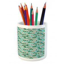 Creative Image with Blocks Pencil Pen Holder