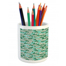 Creative Image with Blocks Pencil Pen Holder