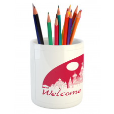 Architecture City Hallmarks Pencil Pen Holder