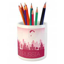 Touristic City Hallmarks Pencil Pen Holder