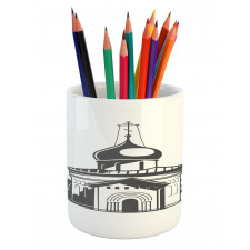 Slavic Style Architecture Pencil Pen Holder