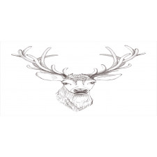 Sketch of Deer Head Pencil Pen Holder