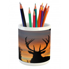 Island New Zealand Pencil Pen Holder