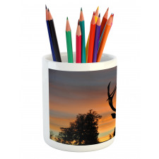 Island New Zealand Pencil Pen Holder