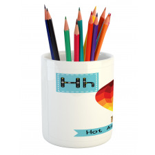 Education Alphabet Pencil Pen Holder