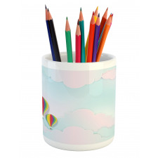 Dreamy Gradient Sky Pencil Pen Holder