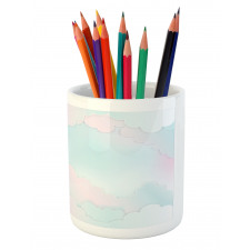 Dreamy Gradient Sky Pencil Pen Holder