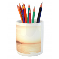 Sunset Landscape Pencil Pen Holder