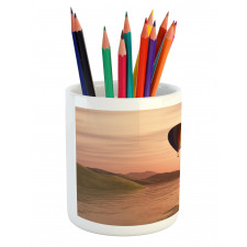 Sunset Landscape Pencil Pen Holder