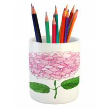 Hand Drawn Pink Petals Pencil Pen Holder