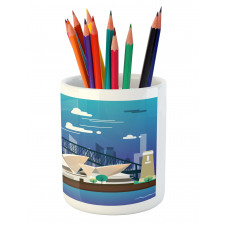 Sidney Opera House Bridge Pencil Pen Holder