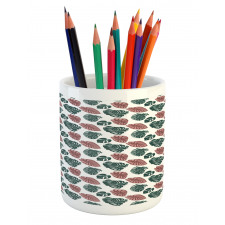 Tropic Forest Botany Pencil Pen Holder