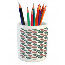 Tropic Forest Botany Pencil Pen Holder