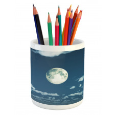 Fluffy Clouds Scattered Pencil Pen Holder