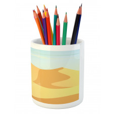 Little Camel on Desert Hills Pencil Pen Holder