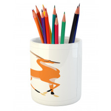 Side View Wildlife Animal Pencil Pen Holder